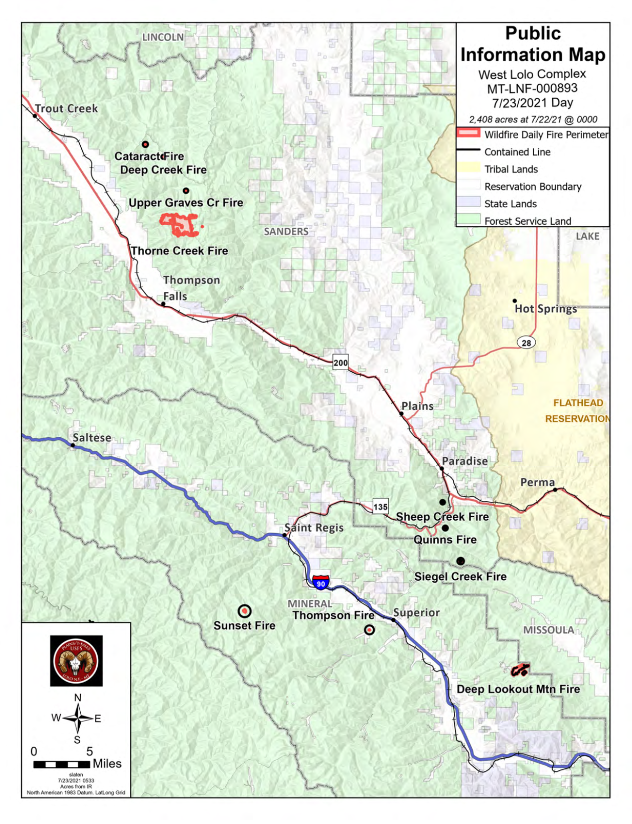 PIO Map West Lolo Complex